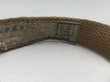 Lade das Bild in den Galerie-Viewer, Original British Army Paratroopers Leg Restraint Strap - WW2 37 Pattern
