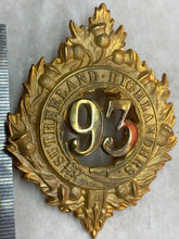 Charger l&#39;image dans la galerie, British Army Victorian 93rd Foot - Sutherland Highlanders Glengarry Badge
