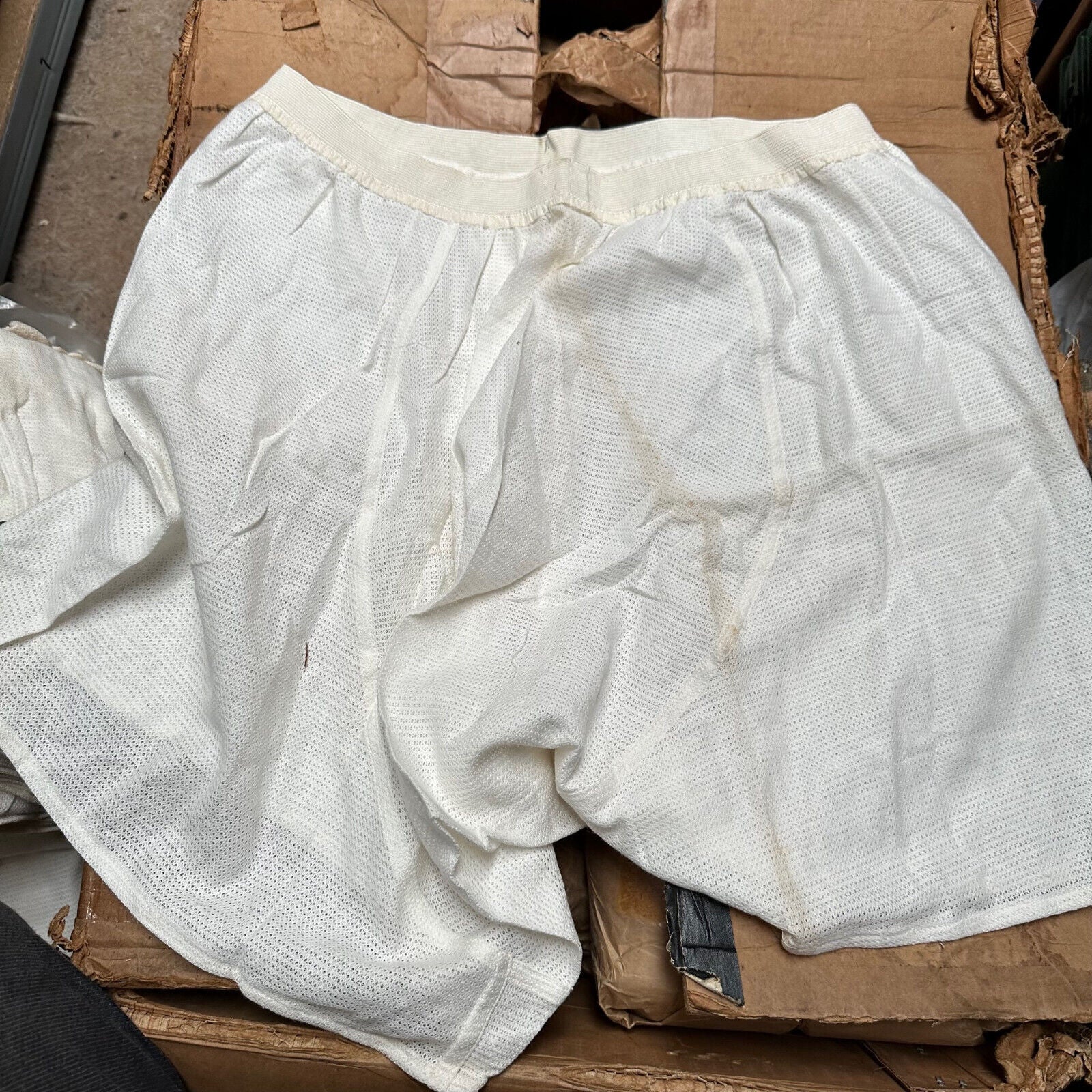 Original British Army Airtex Boxer Shorts - New Old Stock - WW2 Pattern - 38" W - The Militaria Shop