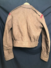 Lade das Bild in den Galerie-Viewer, Original British Army Battledress Jacket - Size 10 37&quot; Chest - Royal Engineers - The Militaria Shop
