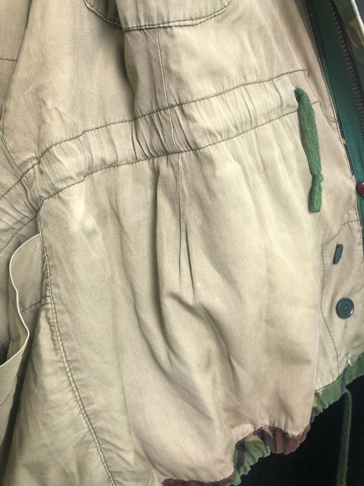 Genuine British Army 68 Pattern DPM Camouflaged Combat Smock - 39" Chest Size 2 - The Militaria Shop