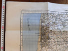 Original WW2 British Army OS Map of Great Britain - Preston Blackpool Southport - The Militaria Shop