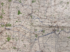 Original WW2 British Army GSGS OS Map of Great Britain - Goole & Pontefract - The Militaria Shop