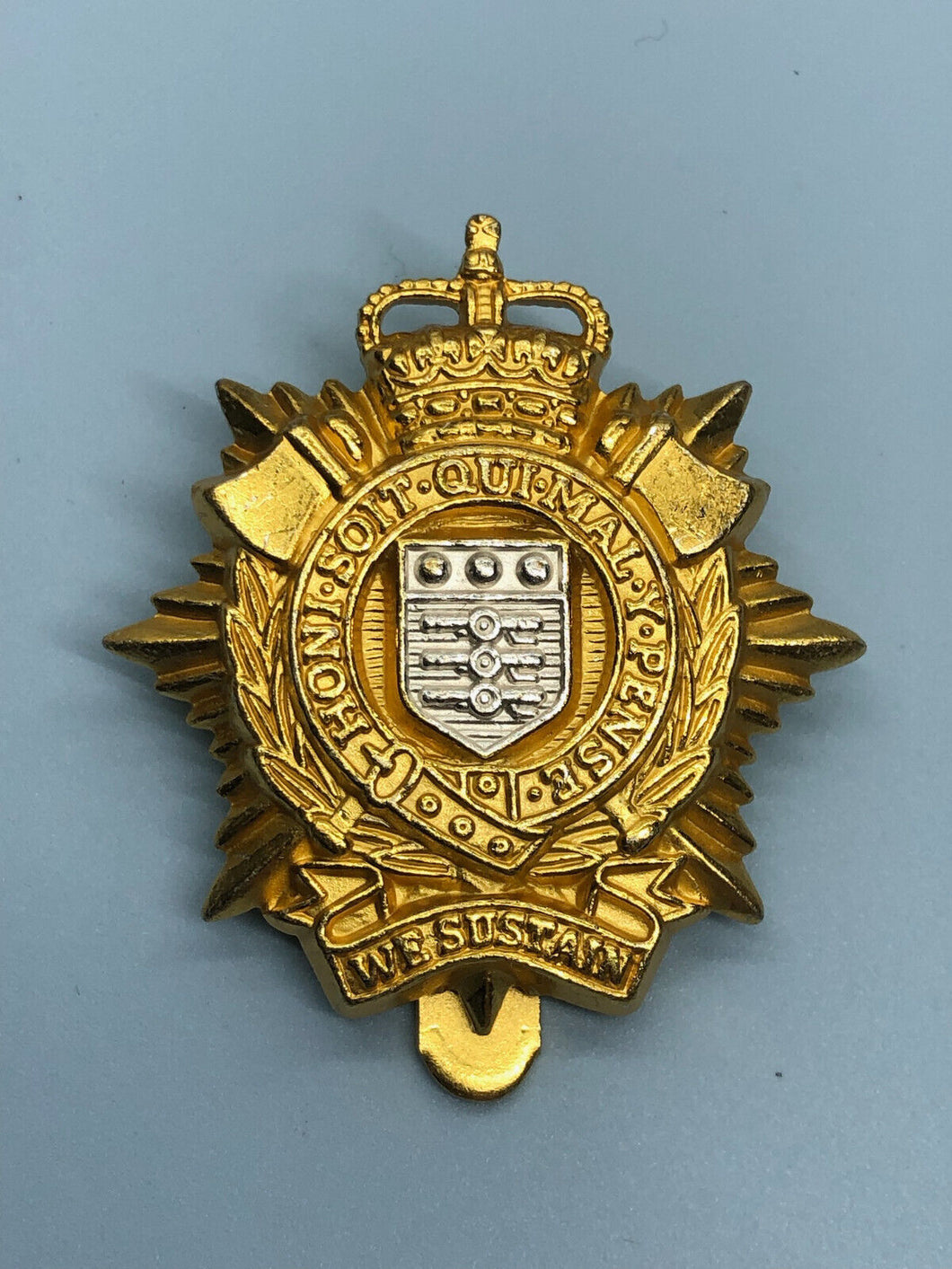 Genuine British Army Royal Logistics Corps Cap Badge