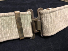 Load image into Gallery viewer, Original WW2 British Army 37 Pattern Combat Belt - 36&quot; Waist
