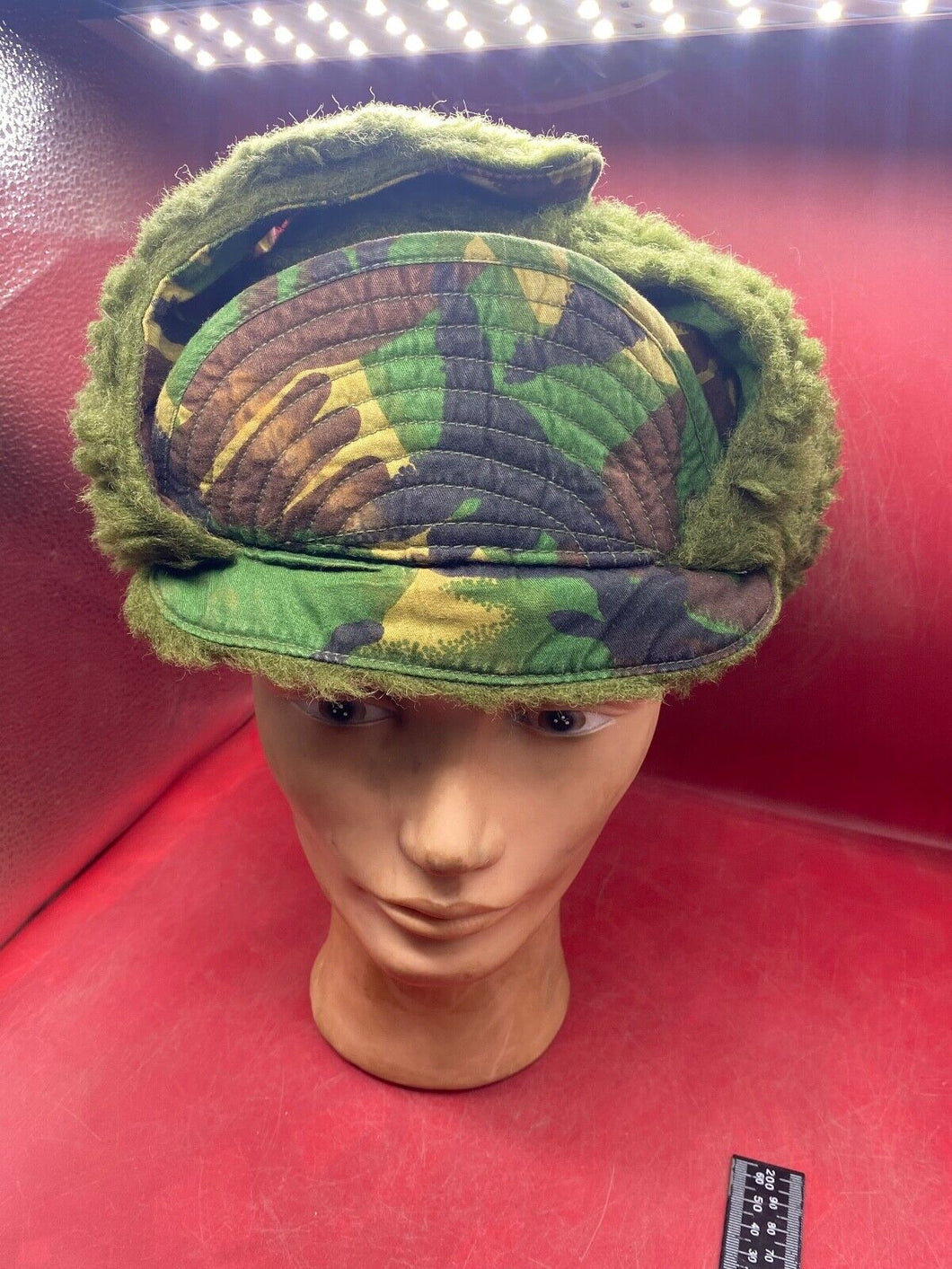 British Army Issue DPM Camouflage Cold Weather Cap Hat, Medium