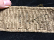 Load image into Gallery viewer, Original WW2 British Army 37 Pattern Combat Belt - 38&quot; Waist
