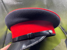 Load image into Gallery viewer, Original British Army Royal Engineers Peaked Cap - Size 59cm - The Militaria Shop
