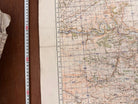 Original WW2 British Army GSGS OS Map of Great Britain - Wrexham & Oswestry - The Militaria Shop