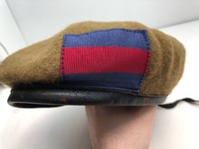 Charger l&#39;image dans la galerie, Genuine British Army Khaki Guards Regimental Beret Hat - Size 59cm
