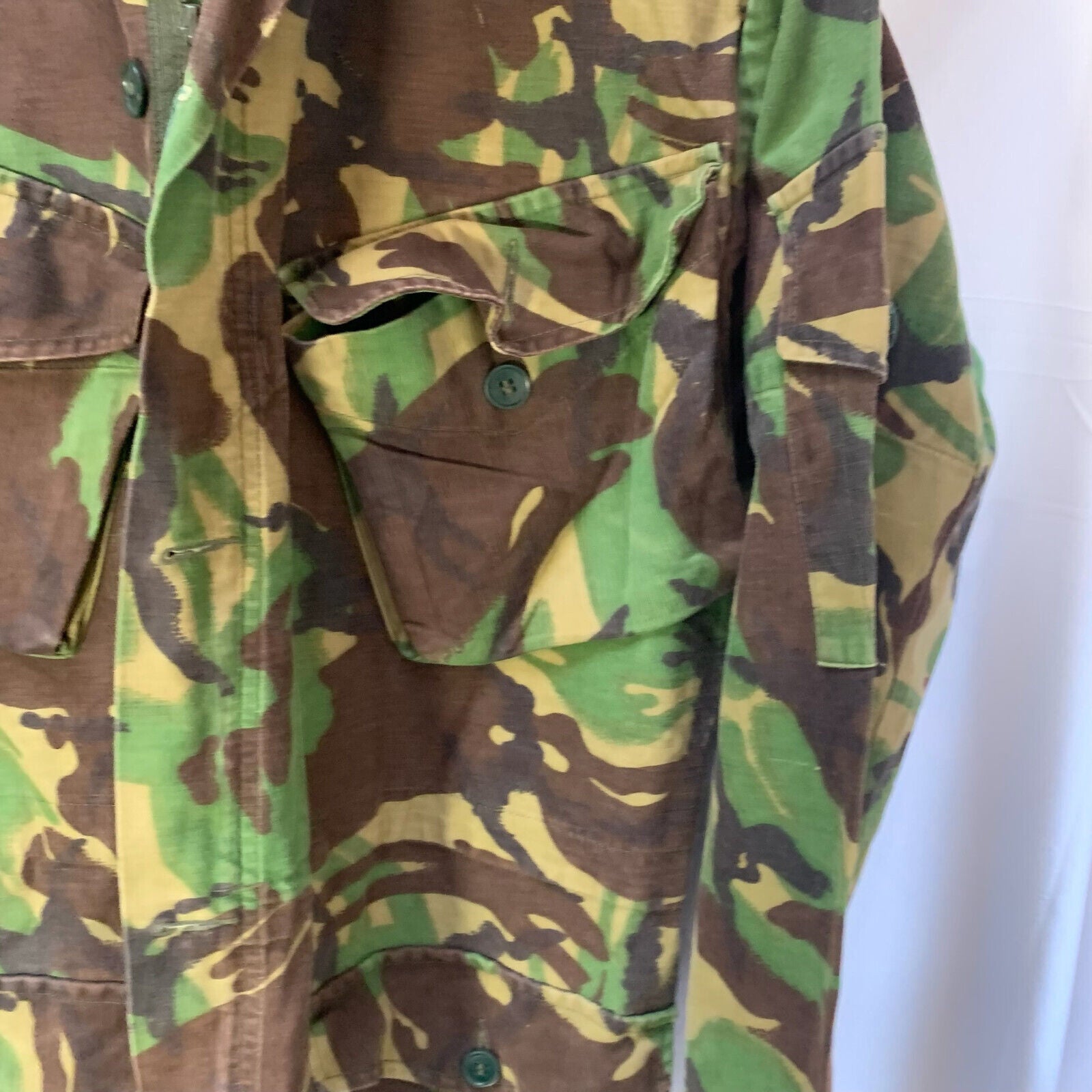 Genuine British Army Jungle DPM Combat Jacket - Size 34" Chest - The Militaria Shop