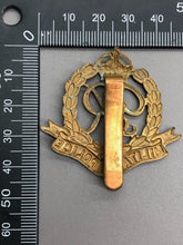 Load image into Gallery viewer, Original British Army WW2 Military Police Cap Badge
