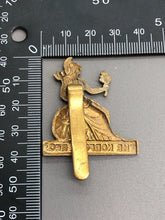 Load image into Gallery viewer, Original WW1 British Army Cap Badge - Norfolk Regiment - Brass
