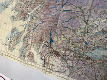 Lade das Bild in den Galerie-Viewer, Original WW2 British Army / RAF Map - The Highlands Scotland
