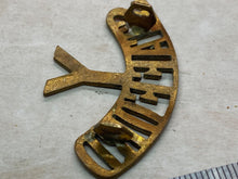 Load image into Gallery viewer, Original WW1 British Army Stafford Yeomanry Brass Shoulder Title
