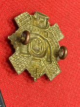 Charger l&#39;image dans la galerie, Original WW1 / WW2 British Army Highland Light Infantry Collar Badge

