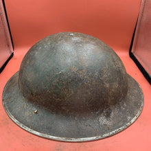 Load image into Gallery viewer, WW2 British Army Mk2 Brodie Combat Helmet - Uncleaned Untouched Original
