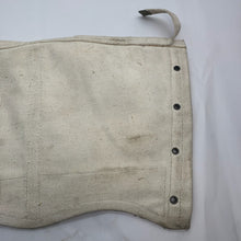 Load image into Gallery viewer, Original British Army / Royal Navy White 37 Pattern Spat / Gaiter - Well Marked
