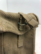 Load image into Gallery viewer, Original WW2 British Army 37 Pattern Bren Pouch - Used Condition
