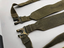 Load image into Gallery viewer, Original WW2 British Army 37 Pattern Canvass L Straps Set
