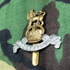Original WW2 British Army Royal Army Pay Corps Cap Badge - Kings Crown - The Militaria Shop