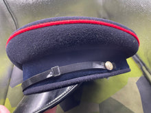 Load image into Gallery viewer, Original British Army Royal Logistics Corps Peaked Cap - Size 60cm - The Militaria Shop
