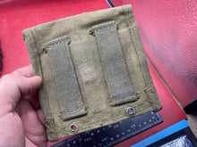 Load image into Gallery viewer, Original WW2 US Army M1 Carbine Canvas Pouch
