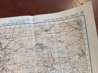 Original WW2 British Army GSGS OS Map of England & Wales - Ribblesdale - The Militaria Shop