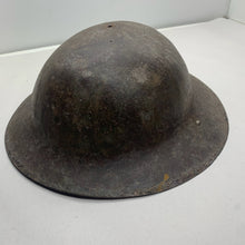 Load image into Gallery viewer, Original British Army WW2 MK1* Brodie Combat Helmet
