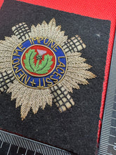 Load image into Gallery viewer, British Army Bullion Embroidered Blazer Badge - Scots Guards
