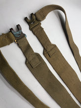 Load image into Gallery viewer, Original WW2 37 Patternn Webbing British Army L Strap Set - WW2 Dated
