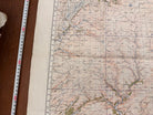 Original WW2 British Army GSGS OS Map of Great Britain - Llandrindod Wells - The Militaria Shop