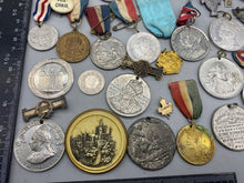 Load image into Gallery viewer, Bulk Lot of British Coronation &amp; Commemorative Badges, Medals &amp; Coins
