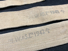 Charger l&#39;image dans la galerie, Original WW2 British Army 37 Pattern Khaki L-Straps Webbing - Wartime Dated
