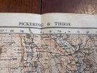 Original WW2 British Army GSGS OS Map of England & Wales - Pickering & Thirsk - The Militaria Shop