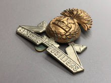 Load image into Gallery viewer, Original WW2 British Army The Lancashire Fusiliers Regiment Cap Badge
