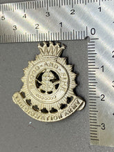 Load image into Gallery viewer, Original British Issue Salvation Army Officers Cap Badge - Silvered Finish
