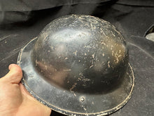 Load image into Gallery viewer, Original WW2 British Civil Defence Home Front Mk2 Brodie Helmet
