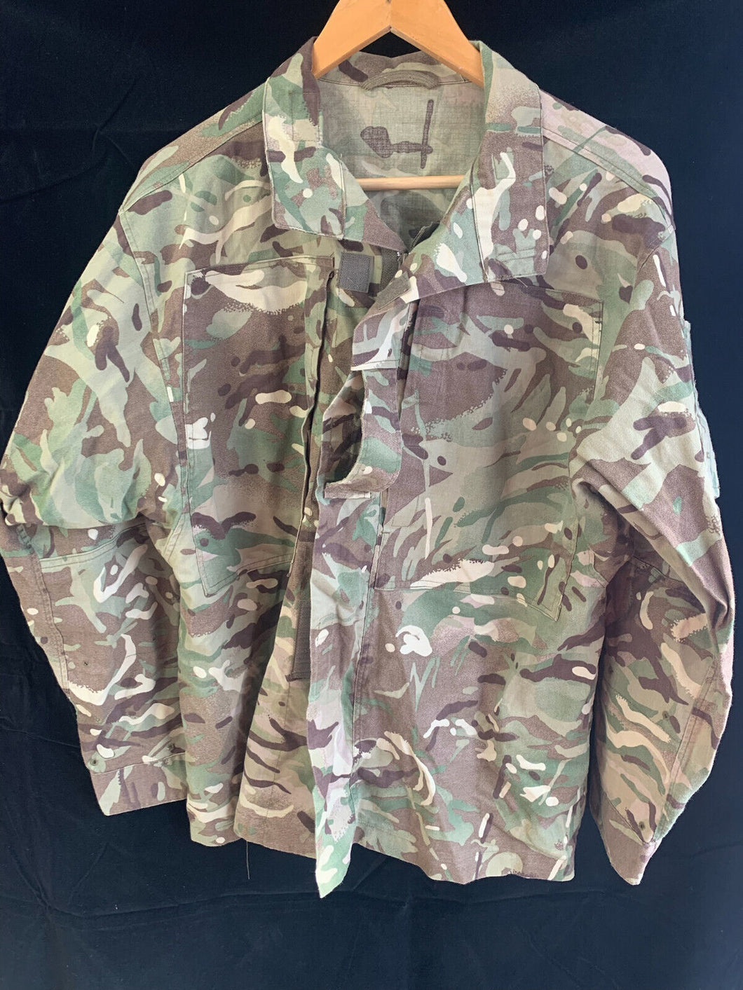 Genuine British Army Warm Weather Combat Jacket IR MTP Camouflage - 170/96