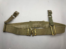 Load image into Gallery viewer, Original British Army WW2 37 Pattern Belt &amp; Brace Adaptors Set - 38&quot; Waist
