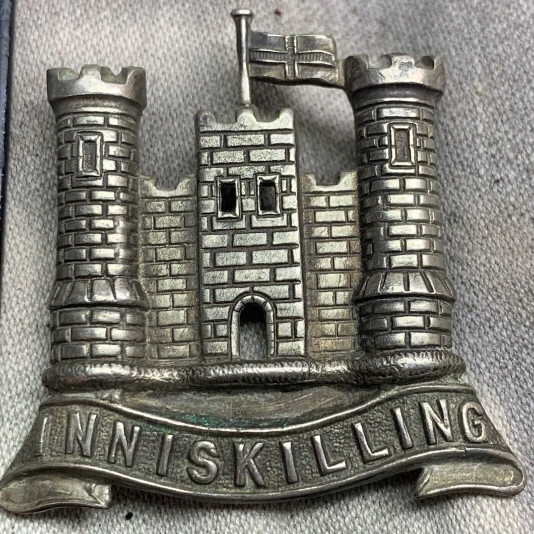 Original WW1 British Army Cap Badge - 6th (Inniskilling) Dragoons