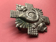 Load image into Gallery viewer, Original WW2 British Army Highland Light Infantry Scottish Regiment Cap Badge
