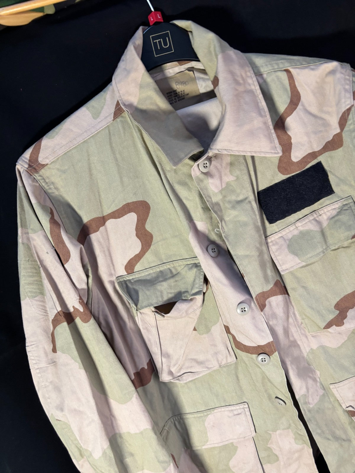 Gulf War US Army DCU Camouflaged Combat Field Coat/Jacket - Medium/Short - The Militaria Shop