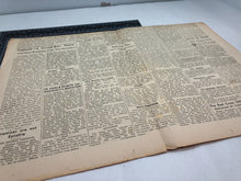 Load image into Gallery viewer, Original WW2 British Newspaper Channel Islands Occupation Jersey - March 1945
