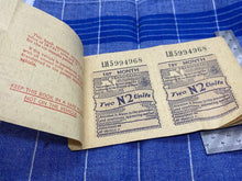 Charger l&#39;image dans la galerie, Original British Army / Wartime Drivers Petrol Ration Coupons Book - Complete
