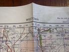 Original WW2 British Army GSGS Map of Scotland - Wigtown - The Militaria Shop