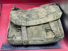 Load image into Gallery viewer, Original WW1 British Army 1908 Pattern Side Bag &amp; Shoulder Strap
