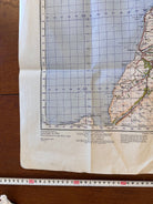 Original WW2 British Army GSGS Map of Scotland - Auksa Craig & Girvan - The Militaria Shop