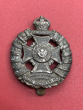 Load image into Gallery viewer, Original WW1 British Army Rifle Brigade (The Prince Consort&#39;s Own) Cap Badge
