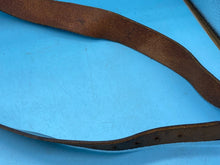 Load image into Gallery viewer, Original British Army Officer&#39;s Sam Browne Leather Shoulder Belt Approx 38&quot; Long - The Militaria Shop
